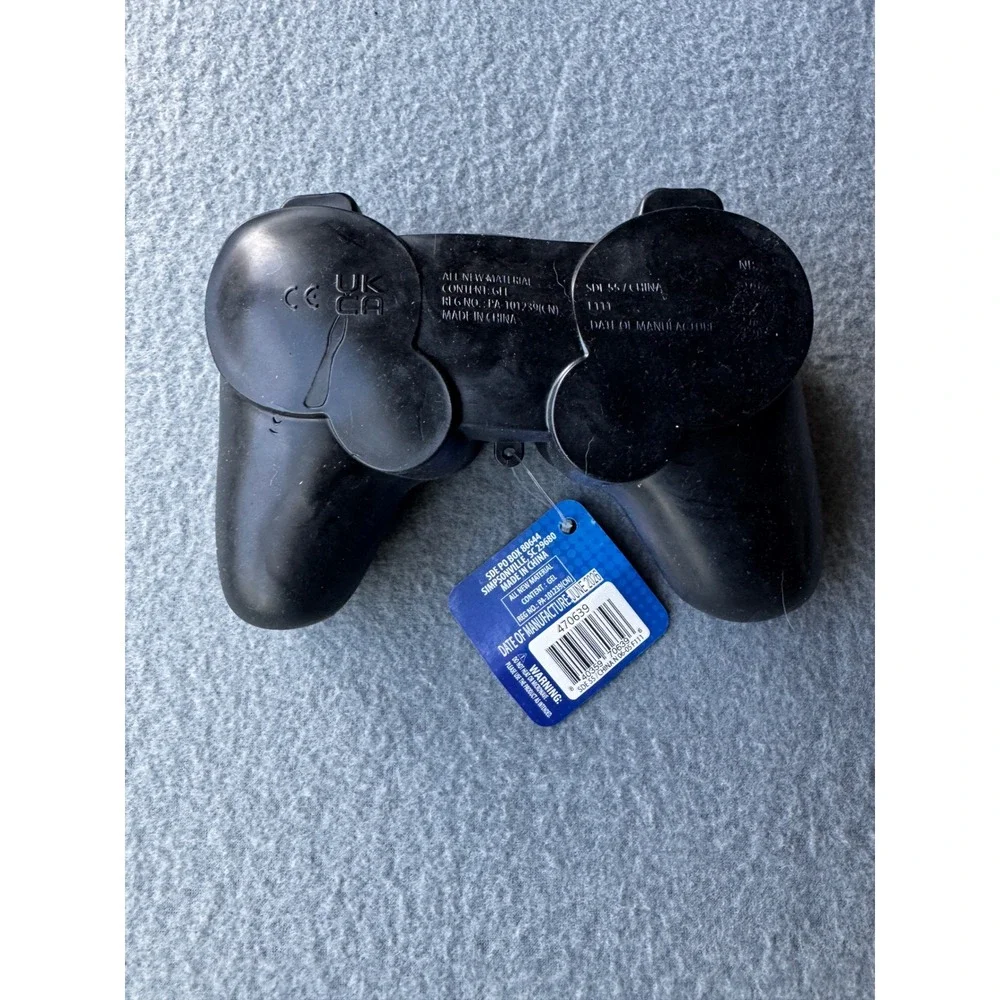Toymendous Squishy Game Controller Black Fidget Stress Toy Gel Filled Kids 3+